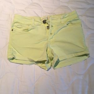 Yellow Zara Girls Shorts !